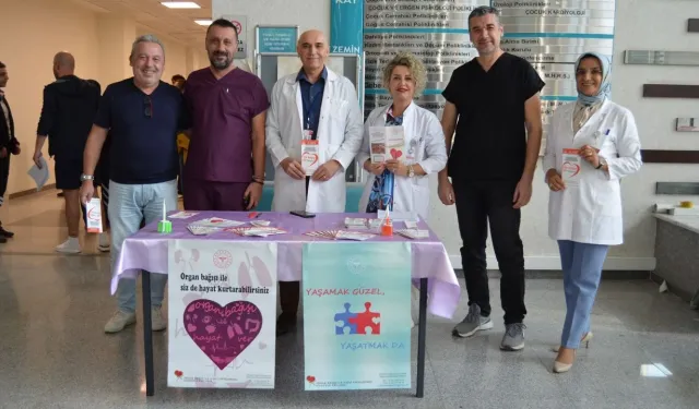 Alanya’da organ bağışı için bilgilendirme