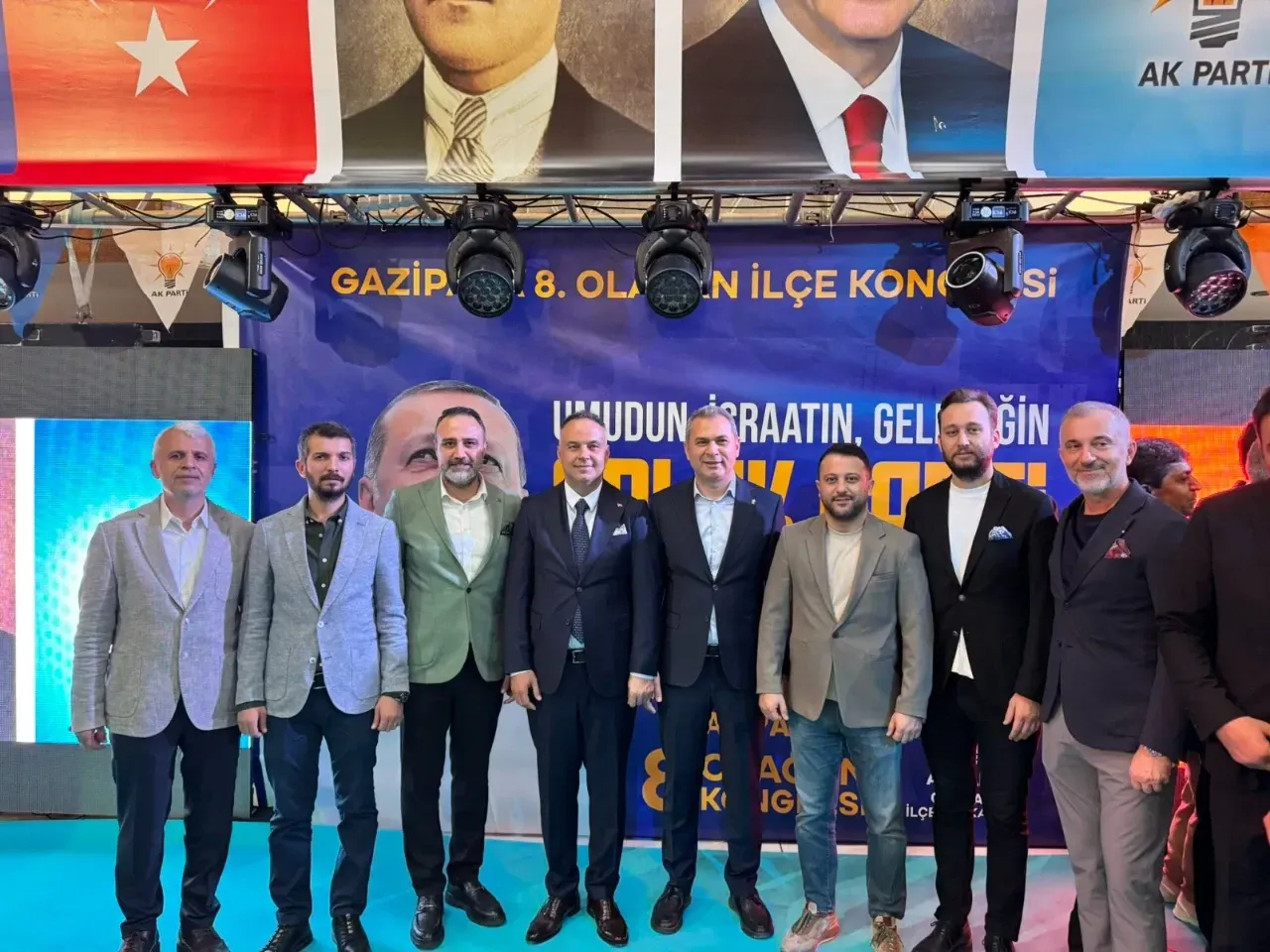 AK Parti Gazipaşa'da Ramiz Yiğit yeniden başkan